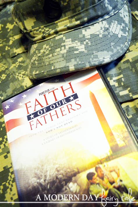 Faith of Our Fathers: A DVD Review & Giveaway #FlyBy #FaithofOurFathers - A Modern Day Fairy Tale