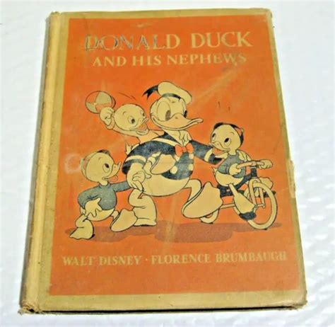 DONALD DUCK AND His Nephews Walt Disney Studio Brumbaugh 1940 1st DC ...