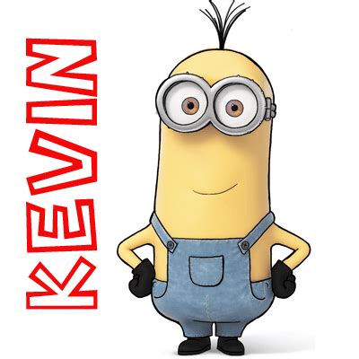 How to Draw Kevin from The Minions Movie 2015 in Easy Steps Lesson ...