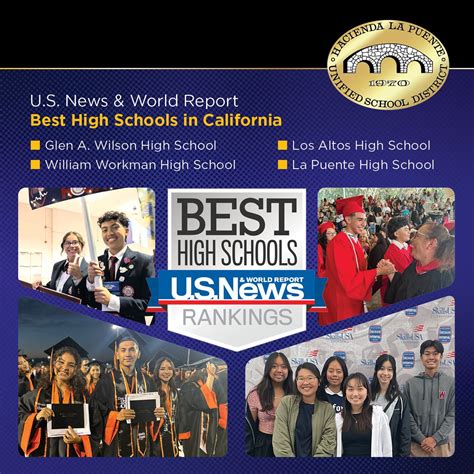 Hacienda La Puente Unified Receives Top Rankings in U.S. News & World ...