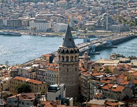 Galata Tower In Istanbul