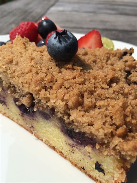 Blueberry Crumb Coffee Cake - Quick Chick Kitchen