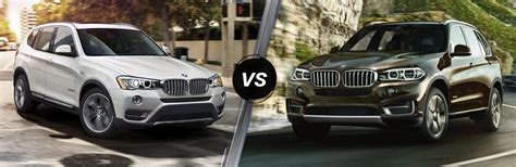 BMW X3 vs X5