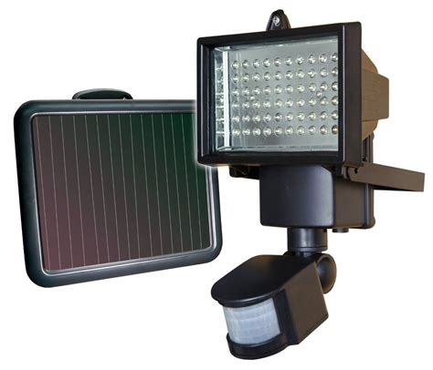 14 Watt Solar Motion Sensor Light w/ Separate Solar Panel ECLED-SOLAR2 ...