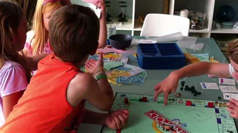 Playing Monopoly Game with the Kids - YouTube