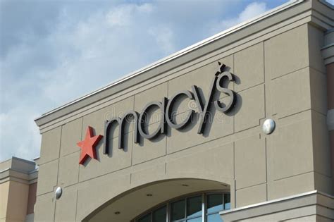 Macy`s is an American Department Store Chain Founded in 1858 Editorial ...