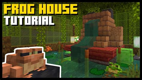 Minecraft: How to Build a FROG House! - Tutorial - YouTube