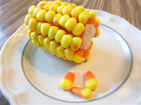 Candy Corn on the Cob