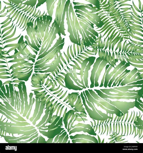 Floral abstract leaf tiled pattern. Tropical palm leaves seamless Stock Photo: 150849997 - Alamy