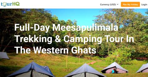 Full-Day Meesapulimala Trekking & Camping Tour In The Western Ghats