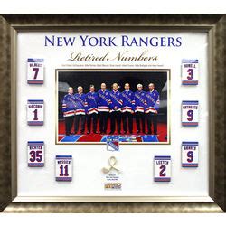 New York Rangers Retired Numbers Collage - FindGift.com