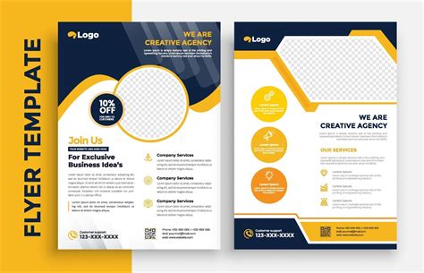 Free poster flyer pamphlet brochure cover design layout space for photo background, vector ...