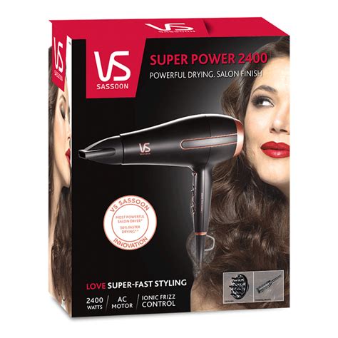 VS Sassoon Super Power 2400 Hair Dryer VSD769A - Buy Online with Afterpay & ZipPay - Bing Lee