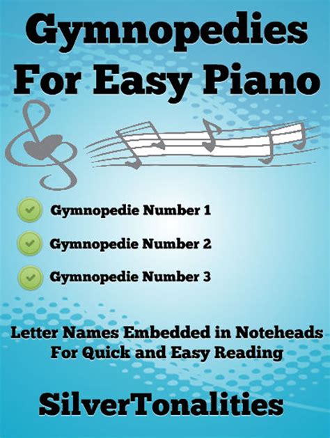 Gymnopedies for Easy Piano Sheet Music eBook by Erik Satie - EPUB ...