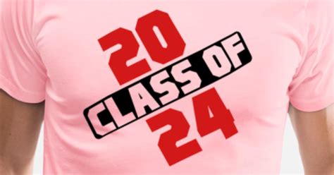 'CLASS OF 2024' Men’s Premium T-Shirt | Spreadshirt