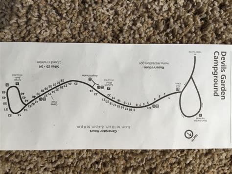 Arches Devils Garden Campground Map | Fasci Garden