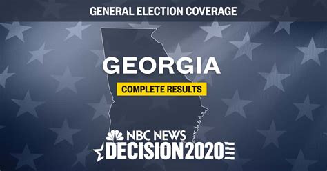 Georgia Senate election results 2020: Live results and polls