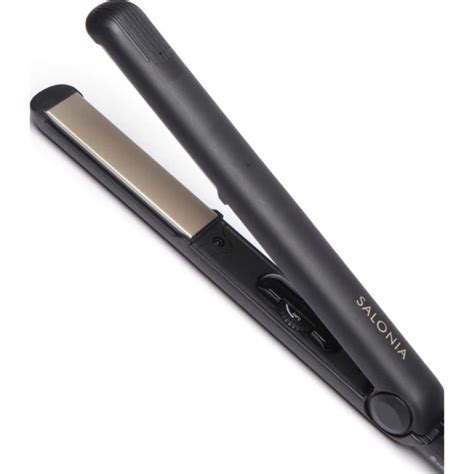 SALONIA SL-004SGR Hair Straightening Iron 24mm (Black×Gold) - TITIP JEPANG