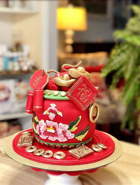 Lunar New Year Cake Decoration