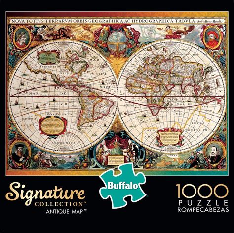 Antique Map Jigsaw Puzzle: Gifts & Collectibles | FairyGlen