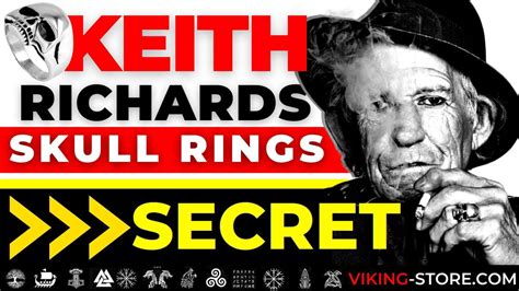 Keith Richards Enigmatic Skull Ring | Viking-Store™