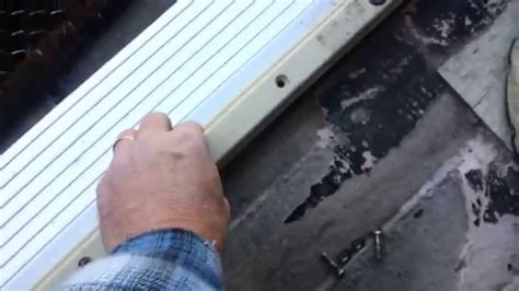 French door weather stripping - YouTube