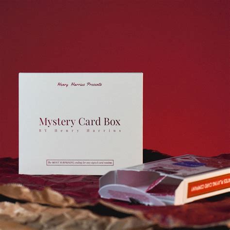 MYSTERY CARD BOX BY HENRY HARRIUS – Henry Harrius Presents