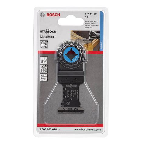 Bosch AIZ32AT plunge-cutting multi-tool saw blades - for metal