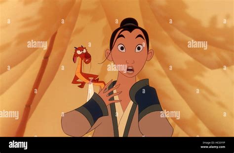 MULAN, Mushu (voice: Eddie Murphy), Mulan (voice: Ming-Na), 1998 ...