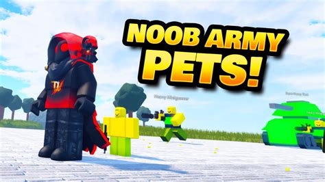 Opening Dozens of Pets in Noob Army Tycoon Update - YouTube