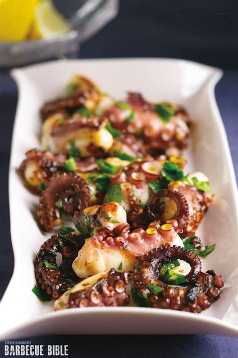 Grilled Octopus brings out the sweetness of the delicate white meat, which in turn absorbs the ...