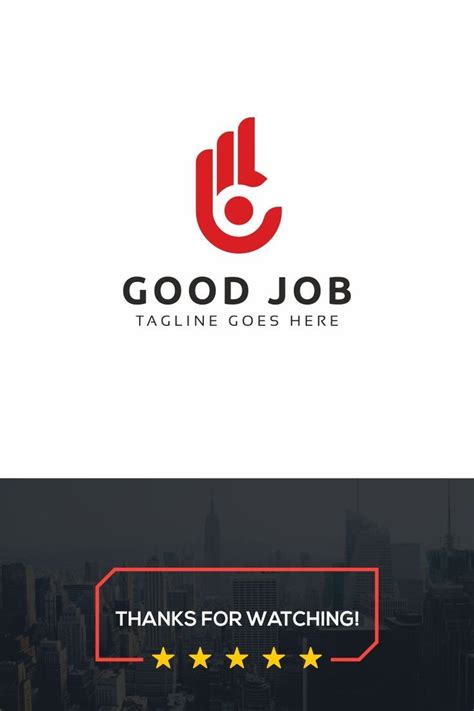 Good Job Logo Logo Template #71909 - TemplateMonster | Logo templates ...