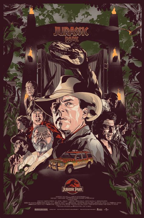 Geek Art Gallery: Posters: Jurassic Park