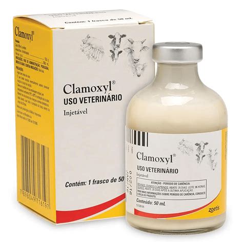 Clamoxyl 50ML - ZOETIS - Isophós Produtos Agropecuários a Loja mais completa feita para você!