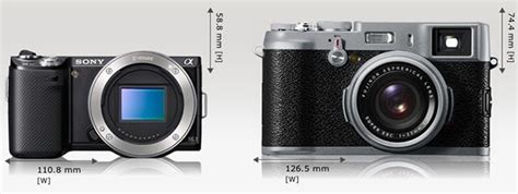 Camera Size: See How Digital Cameras Look Next to One Another | PetaPixel