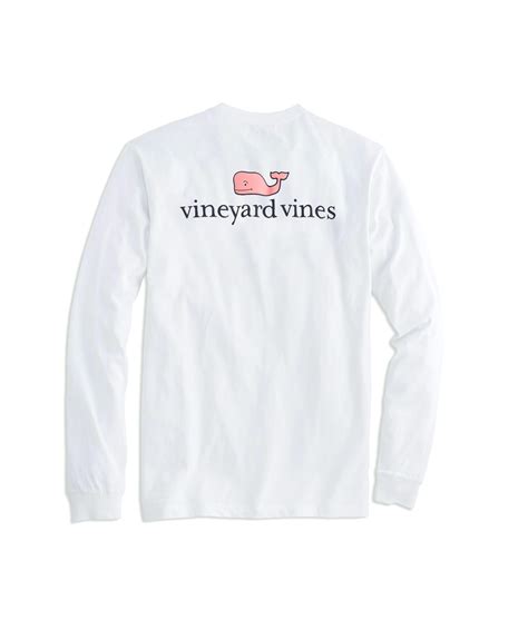 Mens T-Shirts: Long-Sleeve vineyard vines Logo Graphic T-Shirt ...