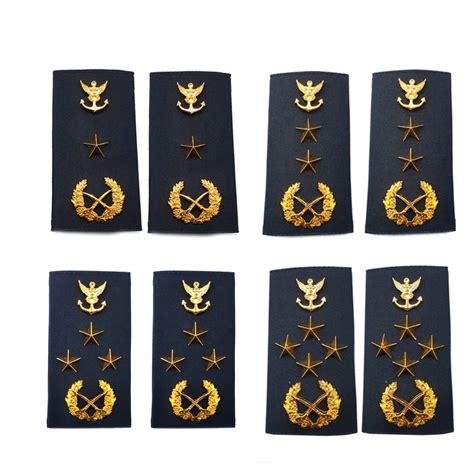 Military Shoulder Ranks - Navy Shoulder Ranks - Midshipman Insignia ...