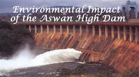 Environmental Impact of the Aswan High Dam