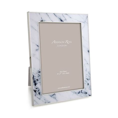 Marble Frame, 8" x 10" | Marble frame, Addison ross, White picture frames