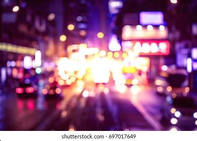 Bokeh City Night Background Stock Photo 697017697 | Shutterstock