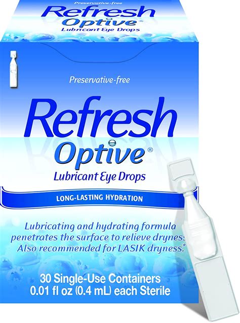 Refresh Optive Lubricant Eye Drops- 30 Vials - Walmart.com - Walmart.com