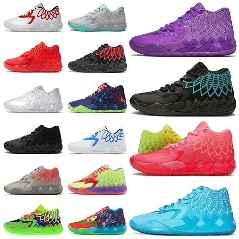 Original Rick And Morty Lamelo Ball Shoe MB 01 Mens Basketball Shoes ...