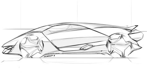 Car Side View Sketch at PaintingValley.com | Explore collection of Car Side View Sketch