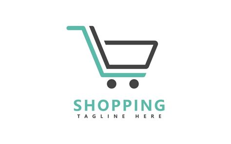 Shopping Vector Logo Design Template V7 - TemplateMonster