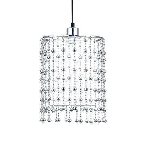Modern Ceiling Pendant Chandelier Light Lamp Shades – Acrylic Crystal ...
