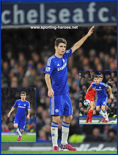 Oscar (Chelsea) - Premiership Appearances - Chelsea FC