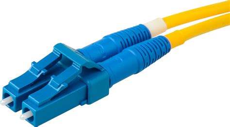 Senko 932-153-1D2 Premium 125um Singlemode 3mm Duplex Fiber LC Connector w/Blue Boot