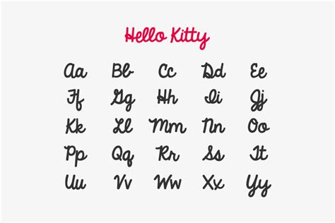 Hello Kitty Font FREE Download | FontSwan