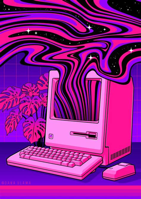 m a c i n t o s h 1 9 8 4 on Behance Neon Aesthetic, Aesthetic Anime, Computer Drawing Aesthetic ...