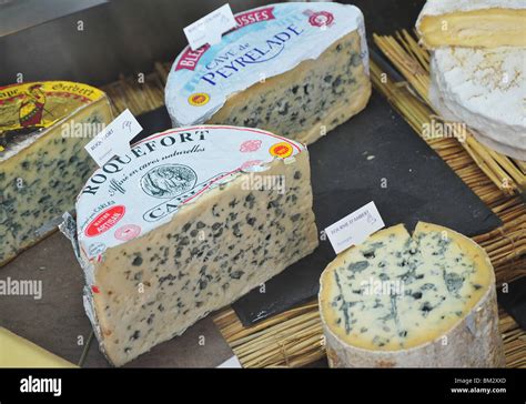 selection of france cheese Stock Photo - Alamy